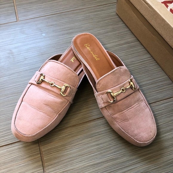 Blush loafer slides/mules - Picture 3 of 4